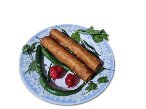 lamb kebab roll